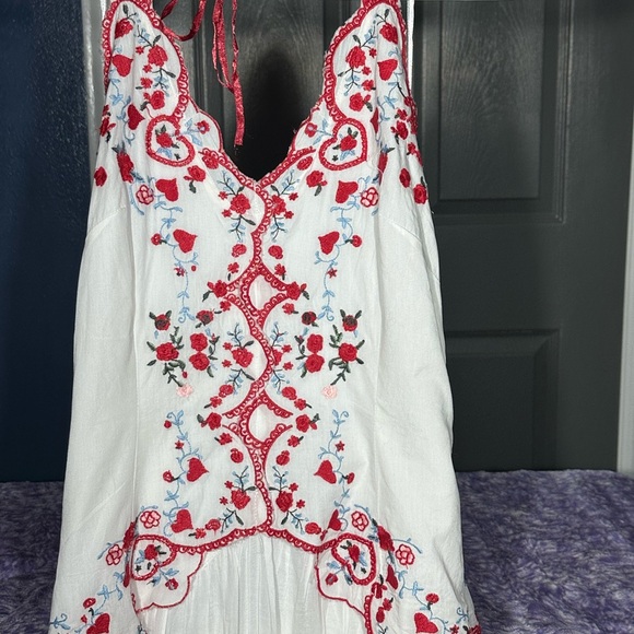 NWT Free People Valenciana Midi Dress - Picture 12 of 13